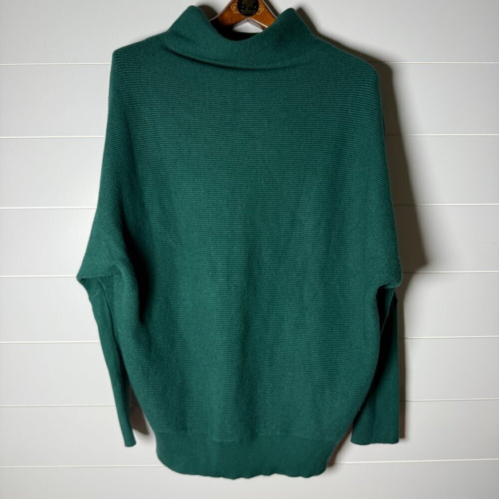 BluIvy Dolman Long Sleeve Young Contemporary Sweater Green Sz M/L